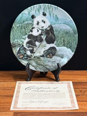 W.L. George “A Mother’s Cure” by Joyce Bridgett Collector Plate